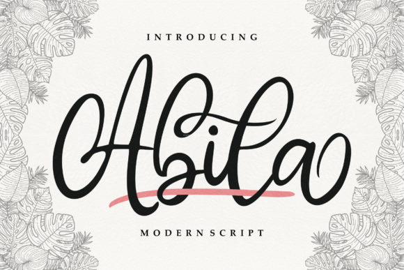 Abila: The Elegant Handwritten Font for Brands