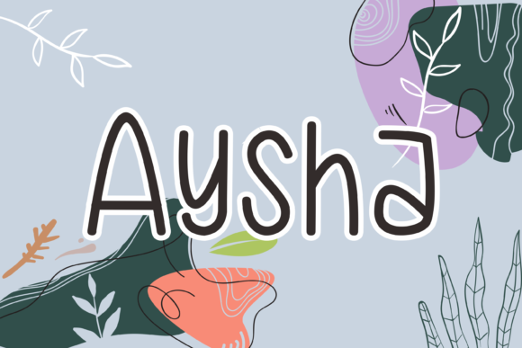 Aysha: The Perfect Handwritten Font for Makers