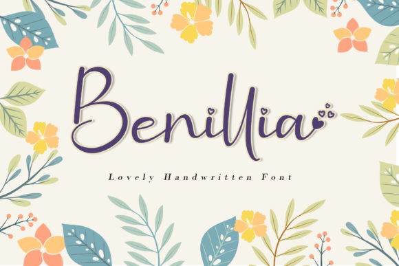 Benillia Typeface Review for Elegant Branding