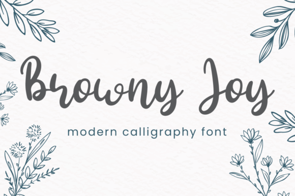 Browny Joy: A Timeless Handwritten Font for Brands