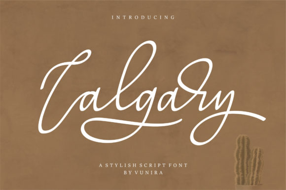 Calgary: The Handwritten Font for Elegant Branding