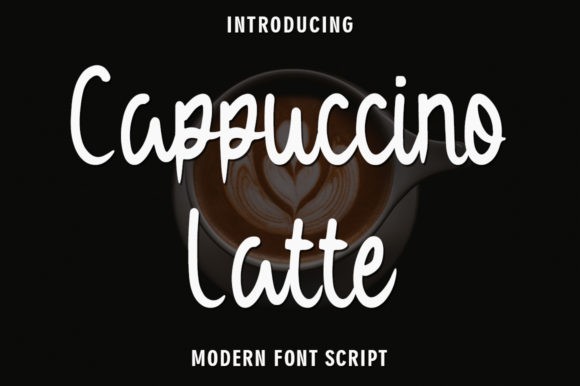 Cappuccino Latte Font for Digital Branding