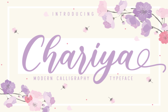 Chariya: The Elegant Script Font for Branding