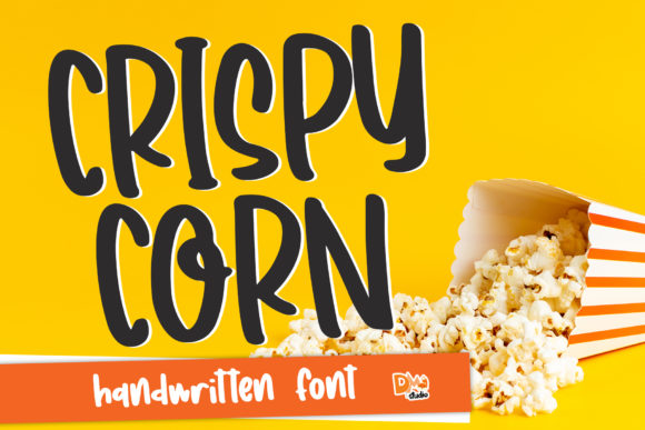 Crispy Corn Typeface for Joyful Editorial Design