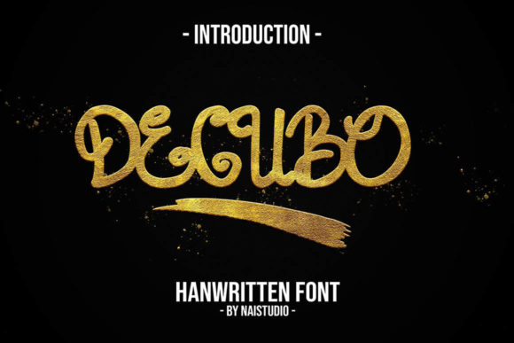 Decubo: A Friendly Script Font for Modern Web Design