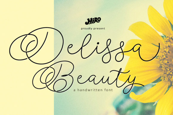 Delissa Beauty: A Premium Script Handwritten Font for Editorial Design