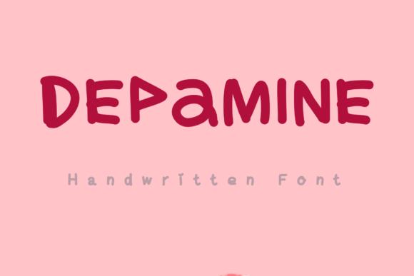 Depamine: A Sweet Handwritten Font for Web Design