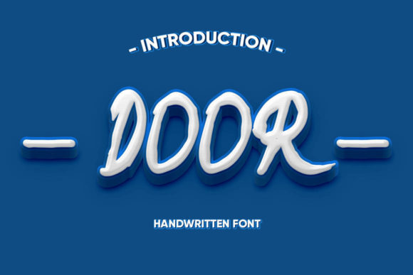 Door Font Review: A Delicate Script for Timeless Branding