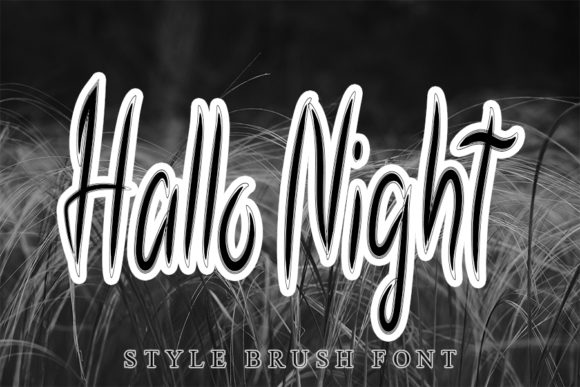 Hallo Night Font: Elegant Script for Designers