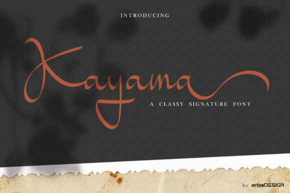 Kayama Font: Elegant Script for Digital Brands