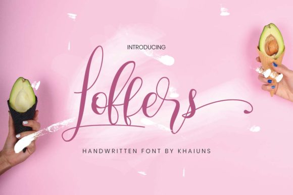 Loffers: Elegant Script Handwritten Fonts for Web Design