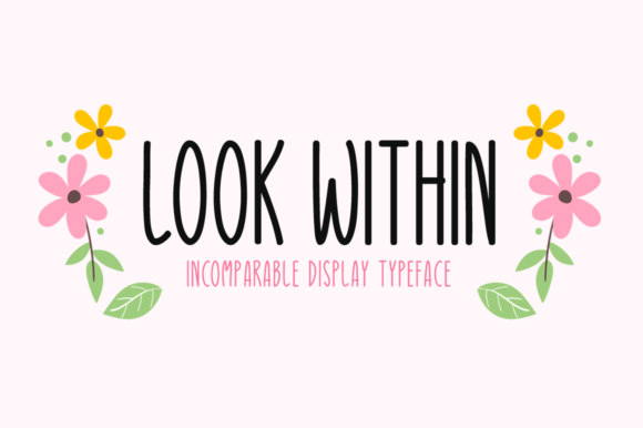 Look Within: A Tall Script Font for Editorial Design