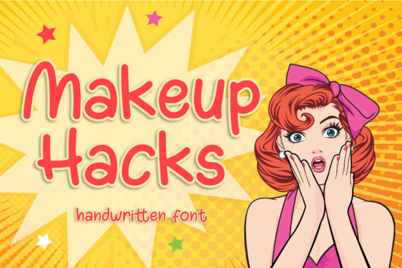 Makeup Hacks: A Versatile Script Font for Modern Design