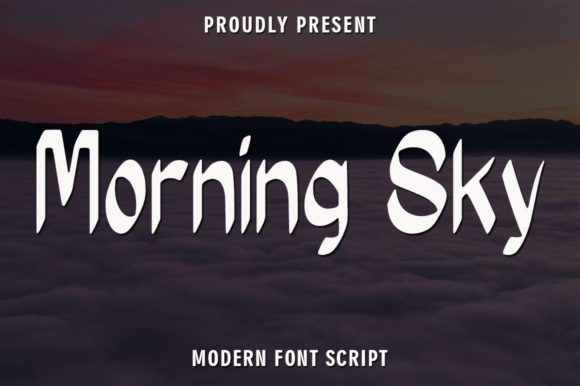 Morning Sky Font for Small Business Branding