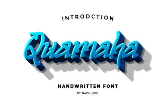 Quamaha Font: Elevating Editorial Design with Playful Script