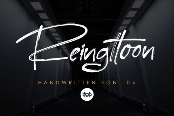 Reingttoon: A Flowing Script Font for Elegant Branding