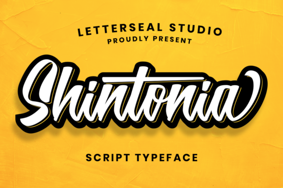 Shintonia Typeface for Elegant Branding