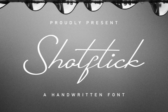 Shotflick: A Timeless Script Font for Editorial Design