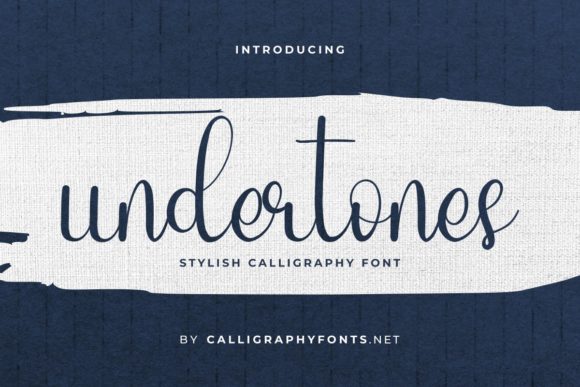Undertones Font for Elegant Business Branding