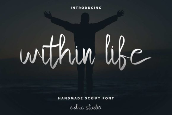 Within Life: A Timeless Script Typeface for Editorial Design